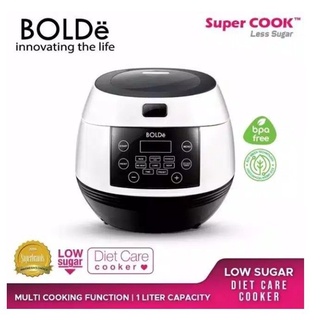 Arrocera baja Carbo Bolde Super Cook menos azúcar 1 litro garantía oficial