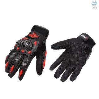 Oop guantes de motocicleta Para hombre/Motociclismo M-Xl transpirables con Dedos Completos M-Xl