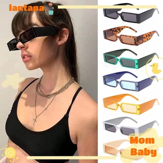 Lantana Vintage moda gafas sombras UV 400 mujeres hombres rectángulo gafas de sol gafas de sol