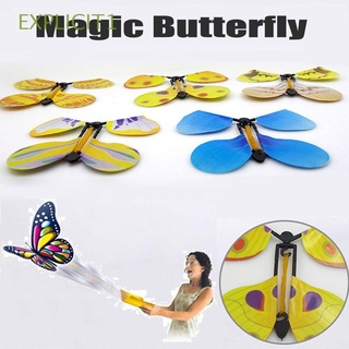 explicit1 sorpresa tarjeta voladora broma magic props flying mariposa juguetes fantasía regalos niños fiesta de cumpleaños novedad juguetes/multicolor