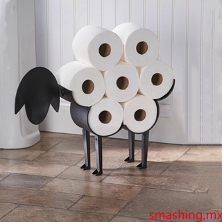 Preferred New Black Sheep Toilet Roll Holder Paper Bathroom Free Standing Metal Storage