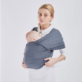 【Tiempo limitado descuento】beibeitongbao Multifunctional Newborn Infant Sling Wrap Baby Stretchy Carrier Backpack Belt nQjp (2)