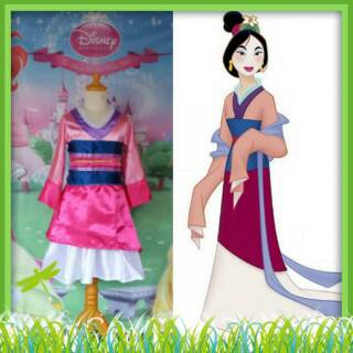 Mulan/Disfraz de princesa Mulan/disfraz de niño Mulan
