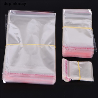 dopinkmay 200 bolsas de plástico transparentes autoadhesivas bolsas de embalaje mx