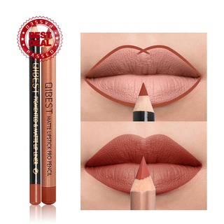 Lipstick Pen + Lip Liner Combo Set, Matte Matte Waterproof Lipstick Lip Waterproof Pen, Colors J8N9