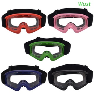 Wust - gafas de seguridad para niños, motocicleta, todoterreno, gafas de carreras, invierno, gafas de esquí