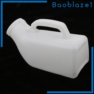 [BAOBLAZE1] 1000ml anciano urinario botella de cámara olla de emergencia inodoro bolsa con tapa blanco (3)