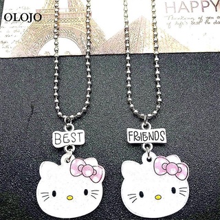 hello kitty buddy colgante nueva chica corazón lindo collar versión coreana de accesorios populares OLO (8)