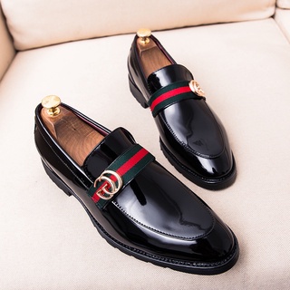 Los hombres Casual zapatos clásicos zapatos de cuero Formal clásico zapatos de cuero (7)