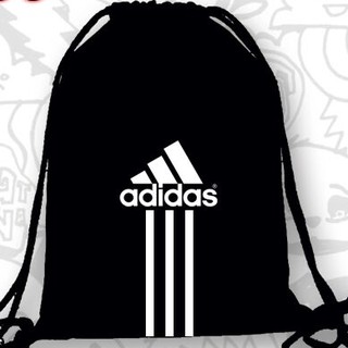Adidas bolsa con cordón, bolsa multifuncional, bolsa de dibujo, mochila