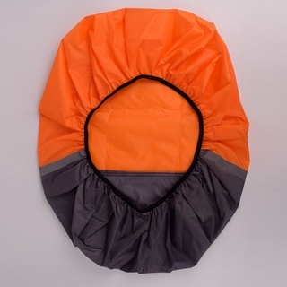 Al aire libre impermeable bolsa de lluvia cubierta reflectante mochila cubierta ligera portátil adecuado para mochila de 18-70L (3)