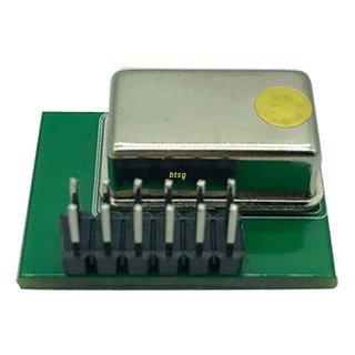 Btsg TCXO reloj CLK PPM TCXO reloj oscilador módulo para HackRF One SDR carcasa de aluminio