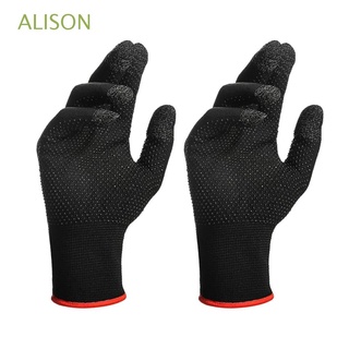 ALISON Games Accessories Gaming Thumb Sleeve for PUBG Fingertip Gloves Gaming Finger Gloves Game Controller Hand Cover Non-slip Sensitive Touch Touch Screen Finger Sleeve Game Finger Cover/Multicolor