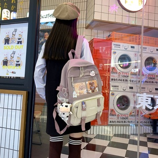 re kawai mochila kawaii mochila adolescente niñas bolsa de la escuela lindo estudiante libro bolsas