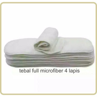 Insertos para bebés o niños/4 capas de Material de microfibra completo/toalla