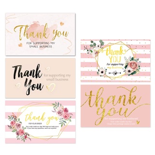 SOME 30pcs Thank You Cards Thanks Greeting Card Gift Decoration Appreciation Card for Small Business Wedding Baby Shower