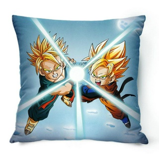 Dragon Ball Super Animation Pillow Pullover Monkey King Dragon Ball Rectangular Pillow with Pillow Core Personalized Custom Birthday Gift Super Soft Sofa Bedroom Peach Skin Pillow Case Waist Cushion Cover Office Nap Pillowcase (5)