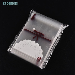 Kac 100 piezas Mochila De encaje blanca con autoadhesivo/Mochila De regalo/cumpleaños/Celular Bfg