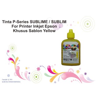 Sublime P-Series tinta 100ml amarillo