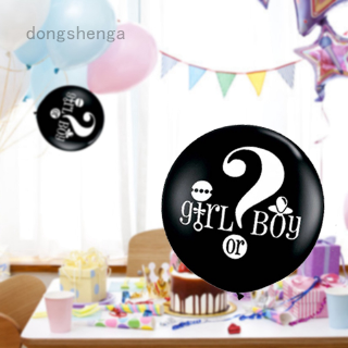 dongshenga BABY SHOWER género revelar globo Kit rosa azul confeti fiesta decoraciones BjPHv