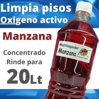 Limpia pisos liquido OXY Manzana Concentrado P/20 Lts PLim07
