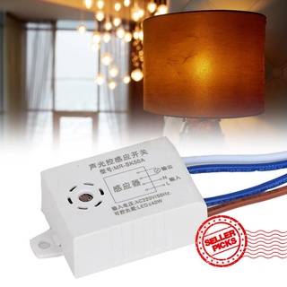 control de voz sensor de luz interruptor de lámpara activación de sonido interruptor intellig delay pared s8a5