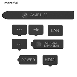 Juego Misericordioso Antipolvo Para Xbox Series X S Consola De Juegos De Silicona Enchufe USB Interfaz Cubierta MX