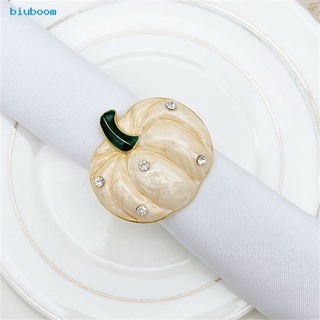 biuboom - anillo reutilizable para servilleta de halloween, colorfast, para el hogar (3)