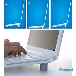 [shanyazi] nuevo 2pcs big + 2pcs pequeño portátil portátil enfriador soporte antideslizante almohadillas
