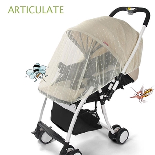 ARTICULATE Infants Supplies Baby Protection Net Delicate Buggy Crib Netting Mosquito Net Mesh Summer Infant Outdoor Baby Arrival Stroller Net/Multicolor