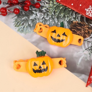 [thewoodone] pulsera de calabaza luminosa de halloween regalo para niños decoración de fiesta.