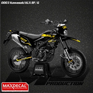 Kawasaki klx bf/G - pegatina de cuerpo completo para klx 150 klx 150 klx bf/klx 150/klx G - MD 0003