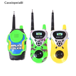 [CassiopeiaBI] 2Pcs Walkie Talkie Para Niños Juguetes Electrónicos Portátil De Dos Vías Radio Set 0 0 Venta Caliente (9)