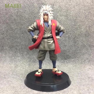 MABEI Coleccionable Naruto Anime 19cm Naruto Jiraiya Figura de acción de Jiraiya CLORURO DE POLIVINILO Gama Sennin Jiraiya Juguete modelo Regalo Maestro de Naruto Ver de pie