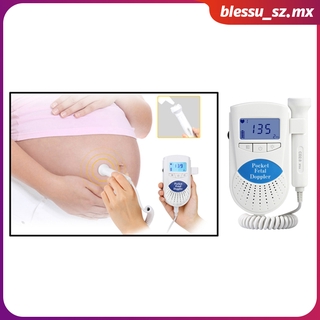 Pocket Fetal Doppler Baby Heart Beat Rate Monitor FHR 2Mhz Probe