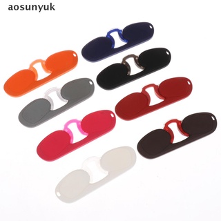 【uny】 Frameless Presbyopia Glasses Metal Flat Mirror Optical Spectacles Vision Care .