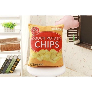 Nuevo lindo creativo Snack almohada Chips coca palomitas de maíz lavable cojín de felpa sofá