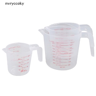 nvryccoky - jarra medidora de plástico de alta calidad (250/500/1000 ml mx)