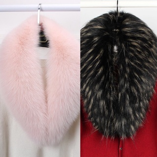 Winter Faux Fur Scarf Wrap Collar Shrug Warm Women's Faux Fur Collar Scarf