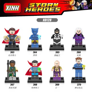 X0128 XH369 Ancient One Wong Marvel Compatible With Legoing Minifigures Iron Man Avengers Endgame Building Blocks Kids Toys