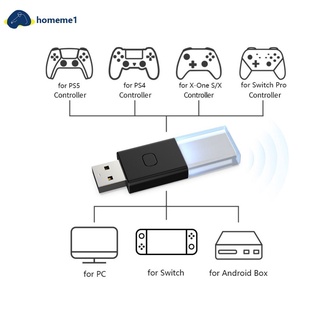Nuevo Controlador Inalámbrico Gamepad Convertidor USB Receptor Para Xbox/Para Switch Pro PS4/PC Bluetooth compatible Con Adaptador En Stock