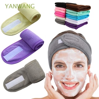 YANWANG Accesorios Banda para la cabeza Yoga Turbante Tiara Maquillaje Diadema Ajustable Facial Tapas Cara lavada Mujer Ducha Turbante/Multicolor