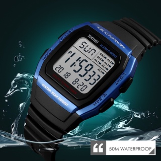 [-FENGSIR-] SKMEI Waterproof Alarm Date Sport Analog Digital LED Backlight Wrist Watch