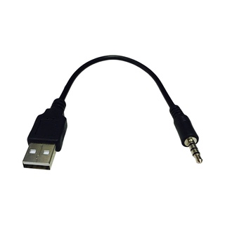 zhuiqiub 3.5 mm macho a usb aux jack cable de audio adaptador de carga cable de alambre para coche mp3