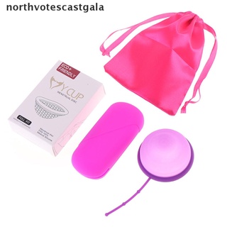 ncvs 1pc disco menstrual de ajuste plano taza extradelgada esterilización disco menstrual tampón/pad gala