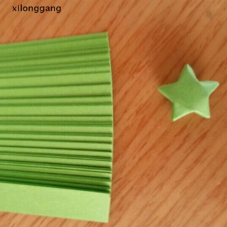 xong origami lucky star tiras de papel plegable cintas de papel colores.