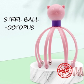 The New Ball Head Meridian Massager Octopus Easy To Rotate C1G6