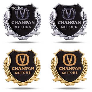 Changan CS75 CS35 CX70 coche modificado marca lateral etiqueta engomada del coche decorativo Metal 3D marca del coche accesorios suministros pegatina