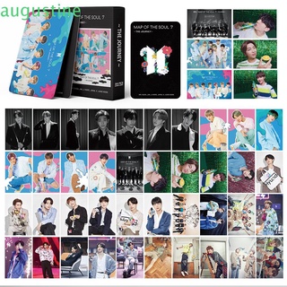 AUGUSTINE 54pcs Photo Cards New Album KPOP Boys Photocard Lomo Card Self Made Paper Card WORLD TOUR SPEAK YOURSELF DYNAMITE New Arrival For Fans Collection Bangtan Boys
