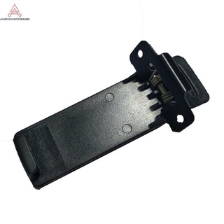 1Pc Clip trasero para BaoFeng UV-5R Clip de cinturón Mini Walkie Talkie abrazadera piezas